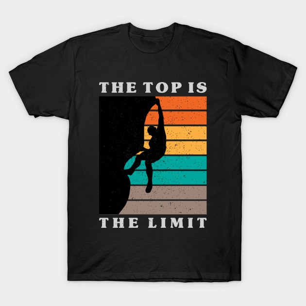 The Top Is The Limit Vintage T-Shirt by Mako Design 